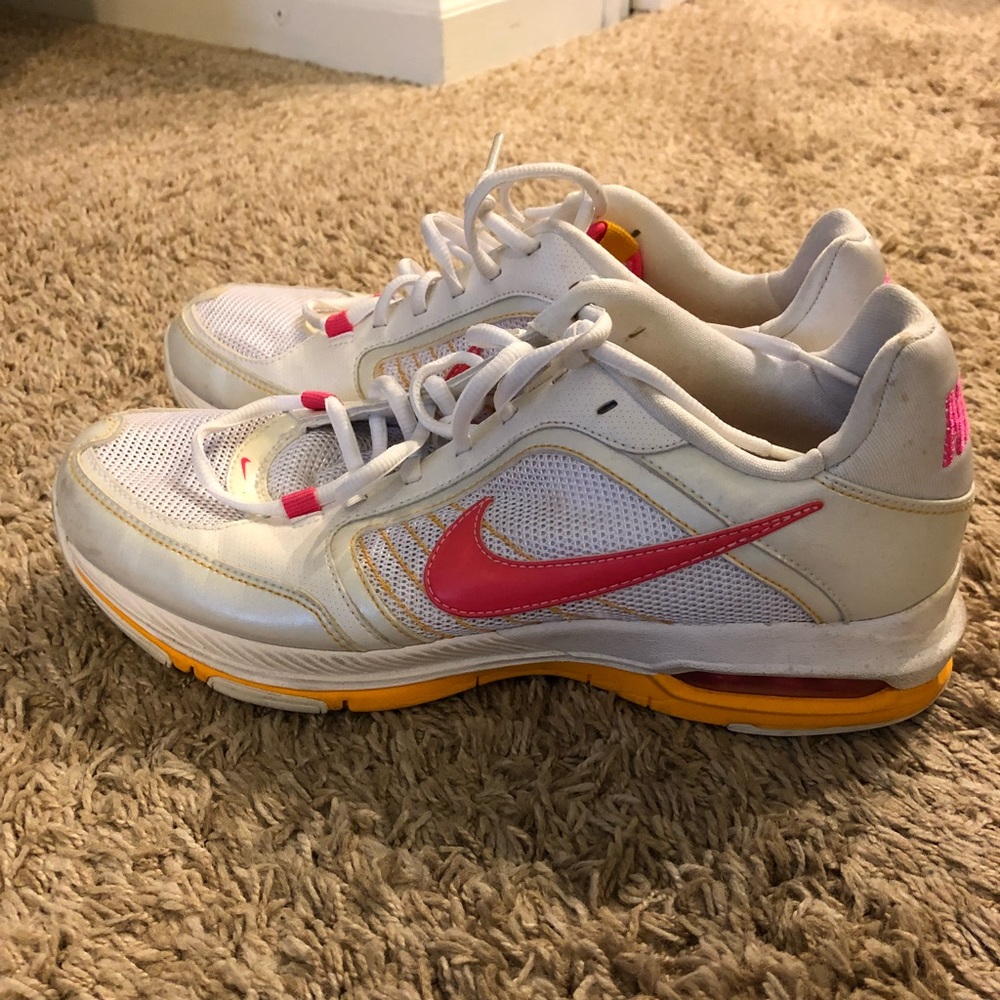 Nike Pink And Orange Shoes W10 Gem